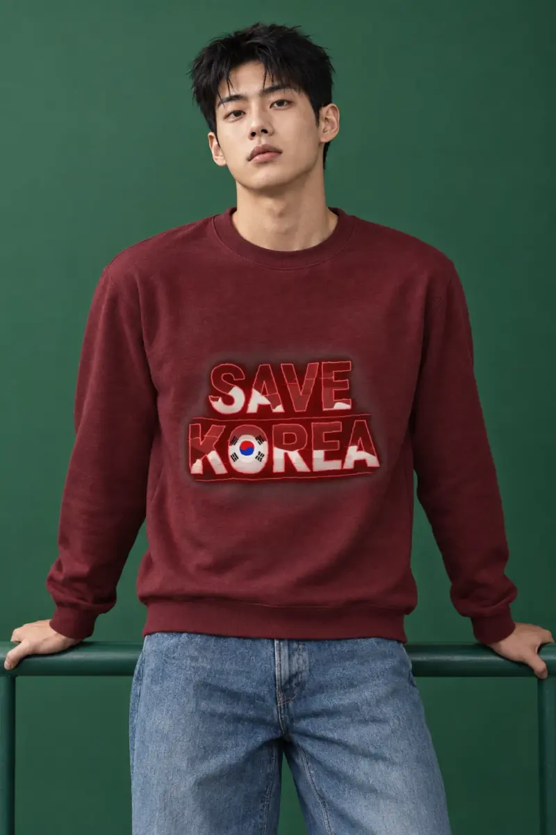 "Taeguk Resolve" Heavy Blend Unisex Crewneck Sweatshirt