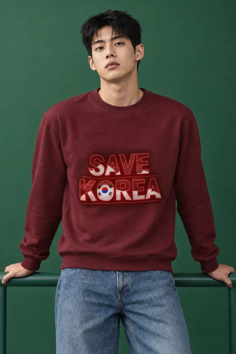 "Taeguk Resolve" Heavy Blend Unisex Crewneck Sweatshirt