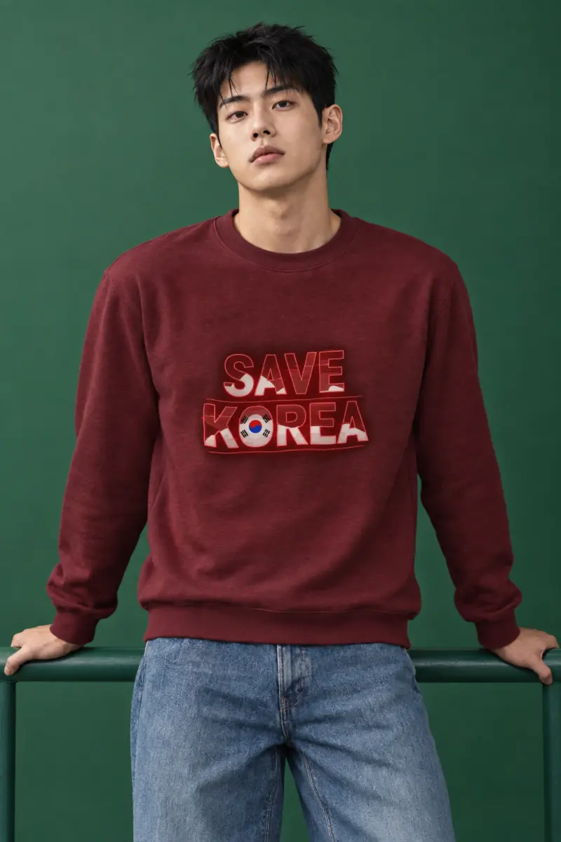 "Taeguk Resolve" Heavy Blend Unisex Crewneck Sweatshirt