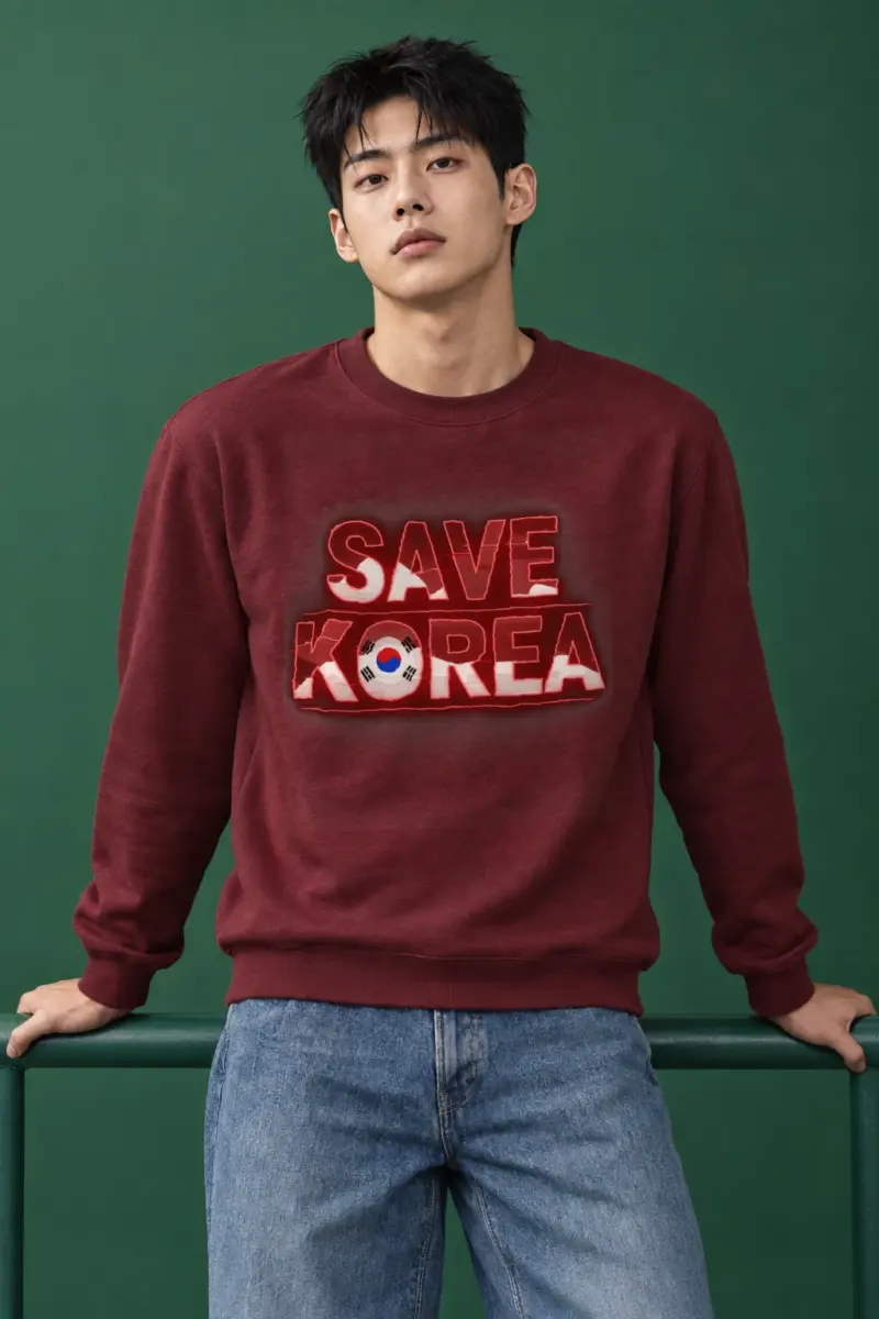 "Taeguk Resolve" Heavy Blend Unisex Crewneck Sweatshirt
