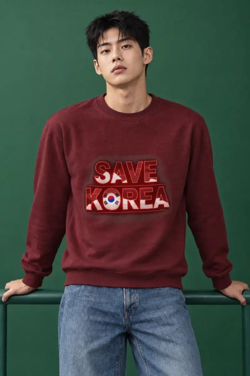 "Taeguk Resolve" Heavy Blend Unisex Crewneck Sweatshirt