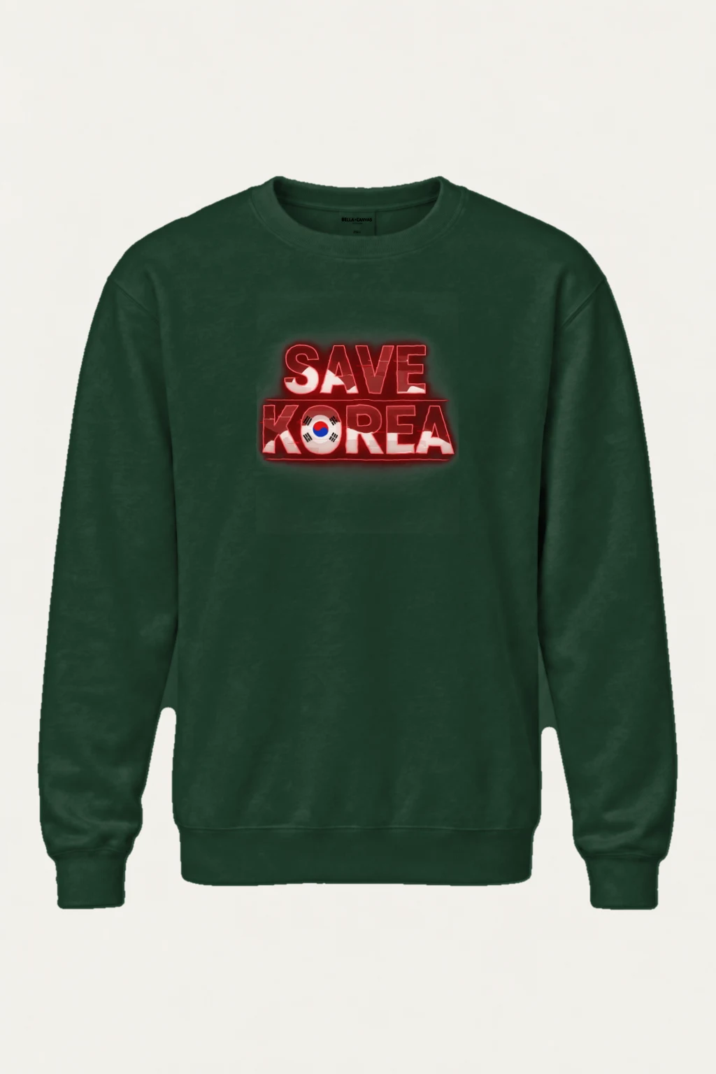 "Taeguk Resolve" Heavy Blend Unisex Crewneck Sweatshirt | Gildan 18000