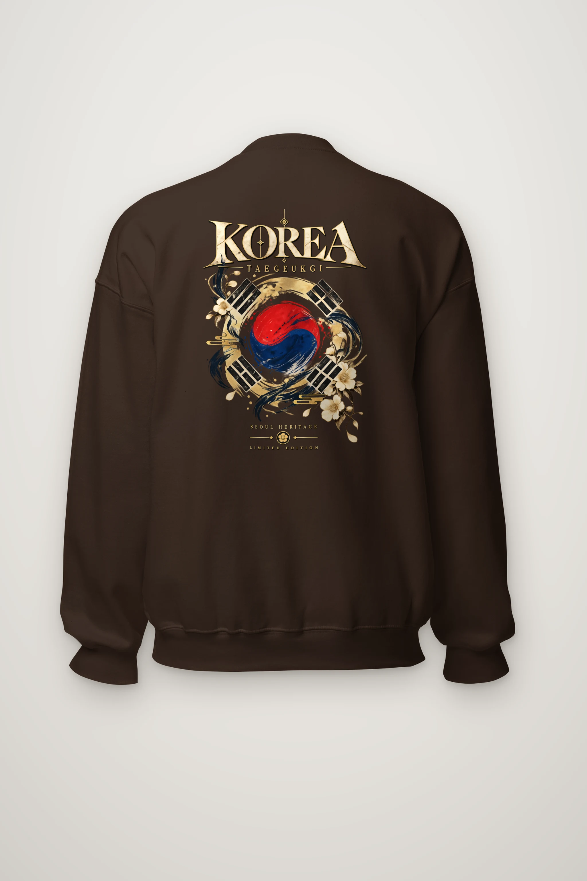 "Taegukgi Seoul Heritage" Heavy Blend Unisex Crewneck Sweatshirt