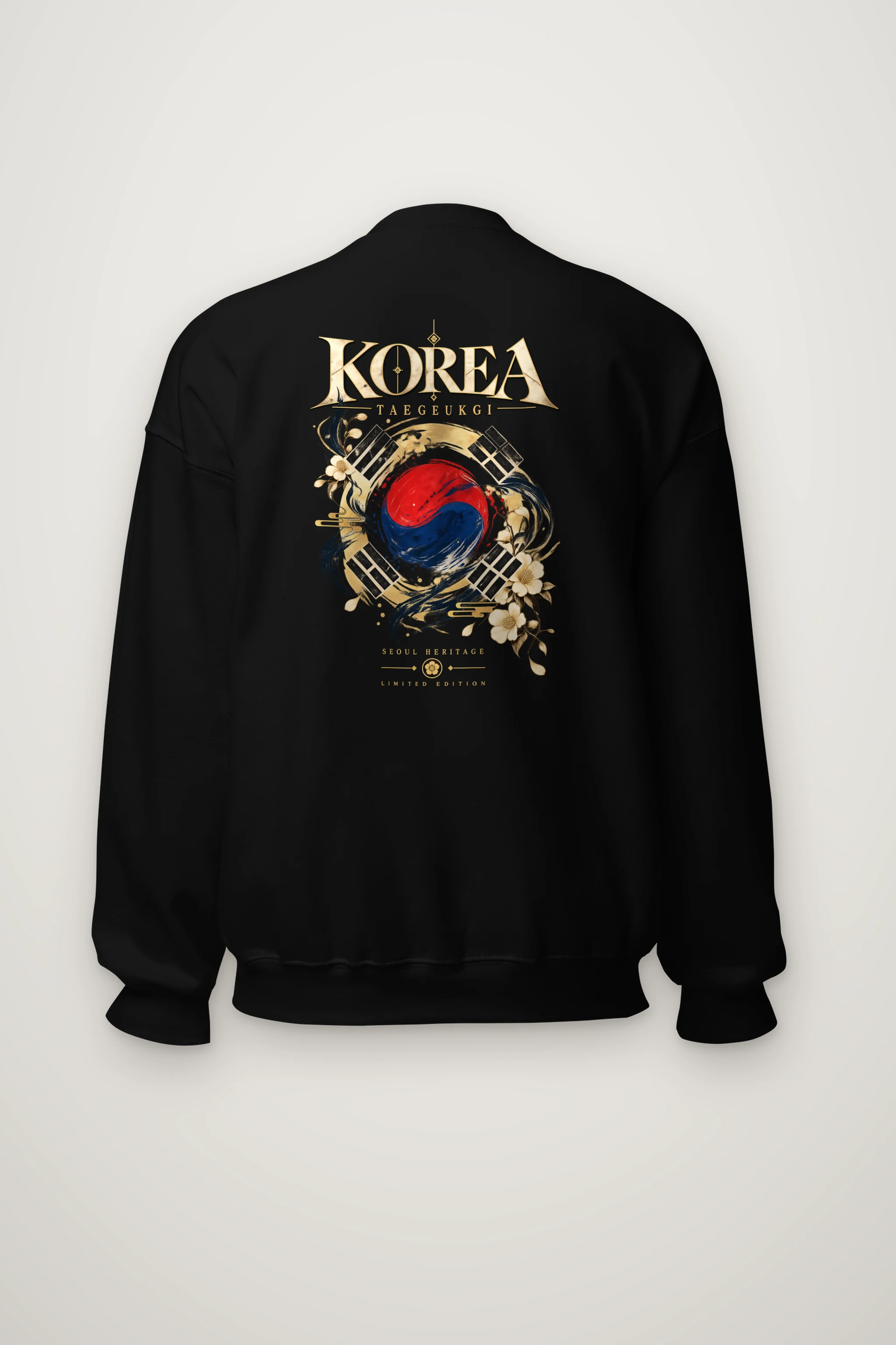 "Taegukgi Seoul Heritage" Heavy Blend Unisex Crewneck Sweatshirt
