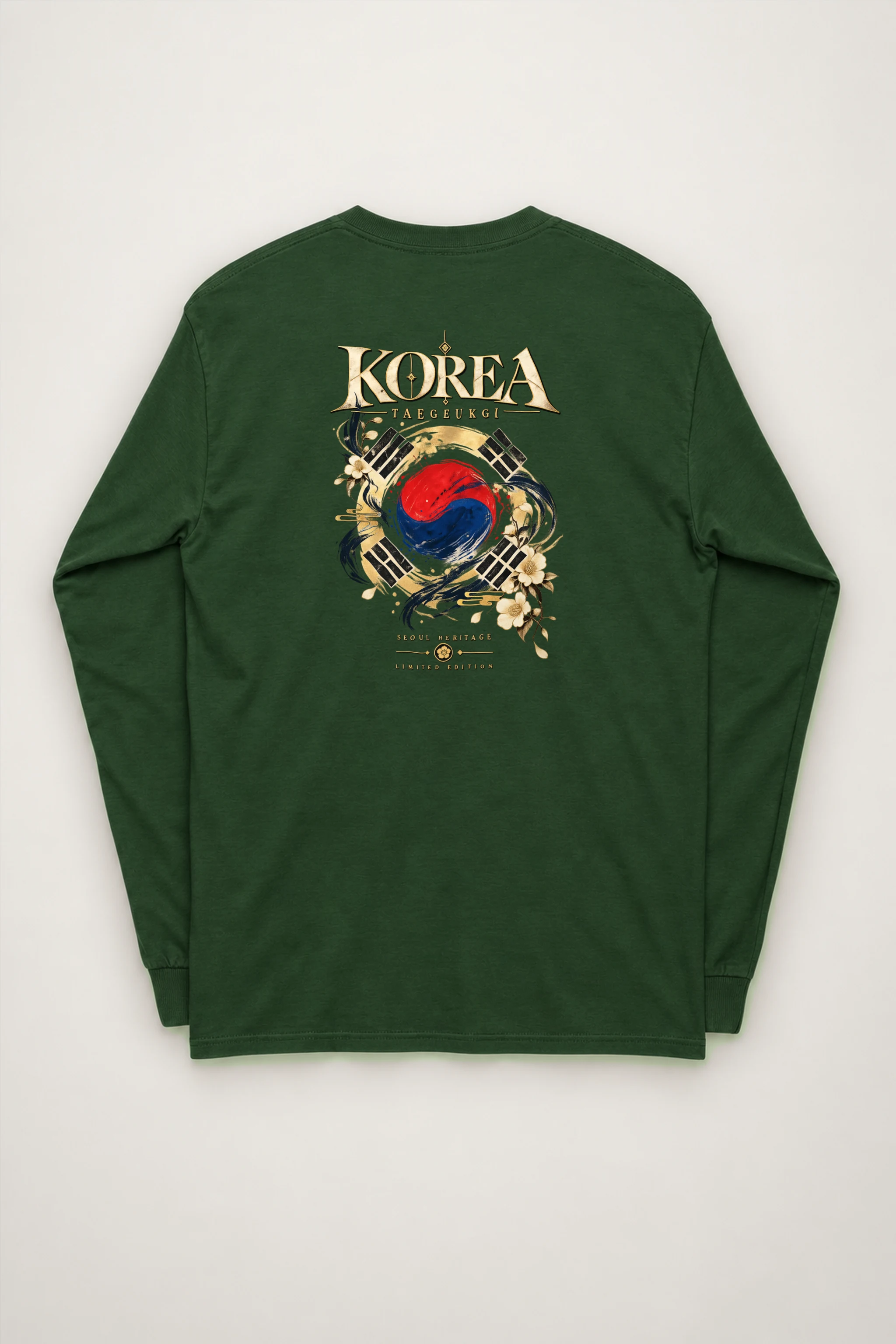 "Taegukgi Seoul Heritage" Unisex Longsleeve T-shirt