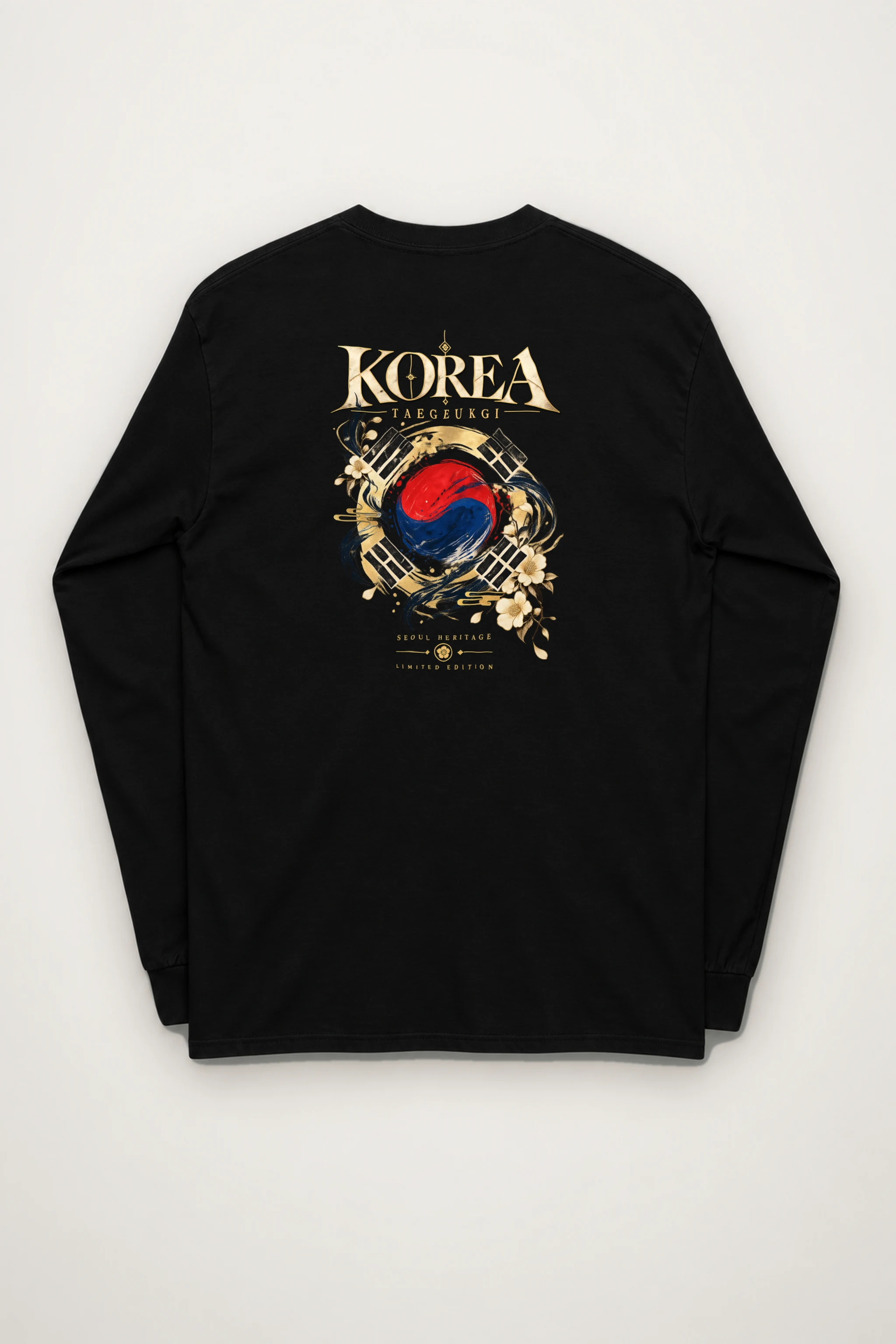 "Taegukgi Seoul Heritage" Unisex Longsleeve T-shirt