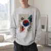 "Taegukki Korea" Unisex Longsleeve T-shirt | Gildan 2400
