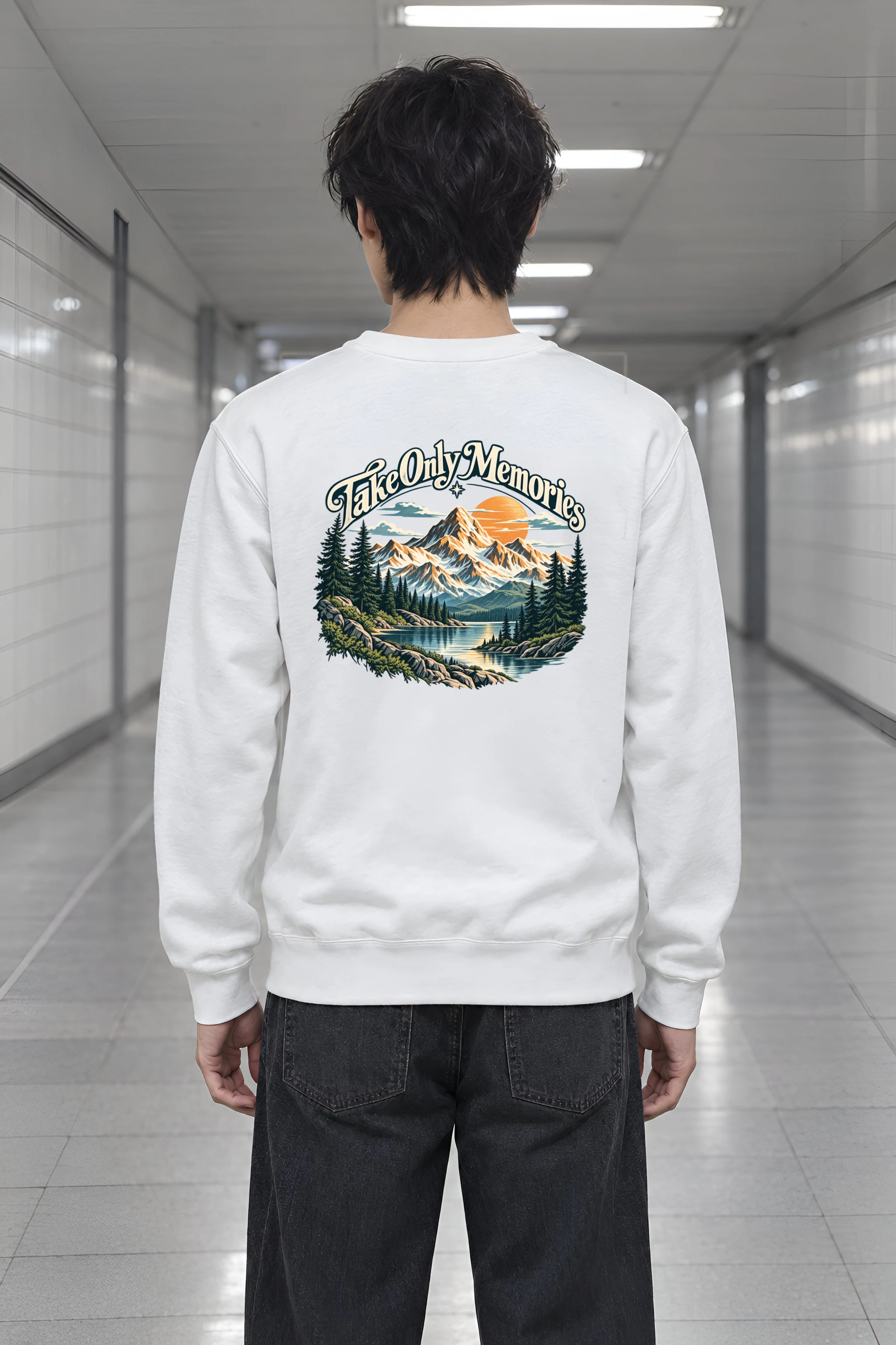 "Take Only Memories" Heavy Blend Unisex Crewneck Sweatshirt