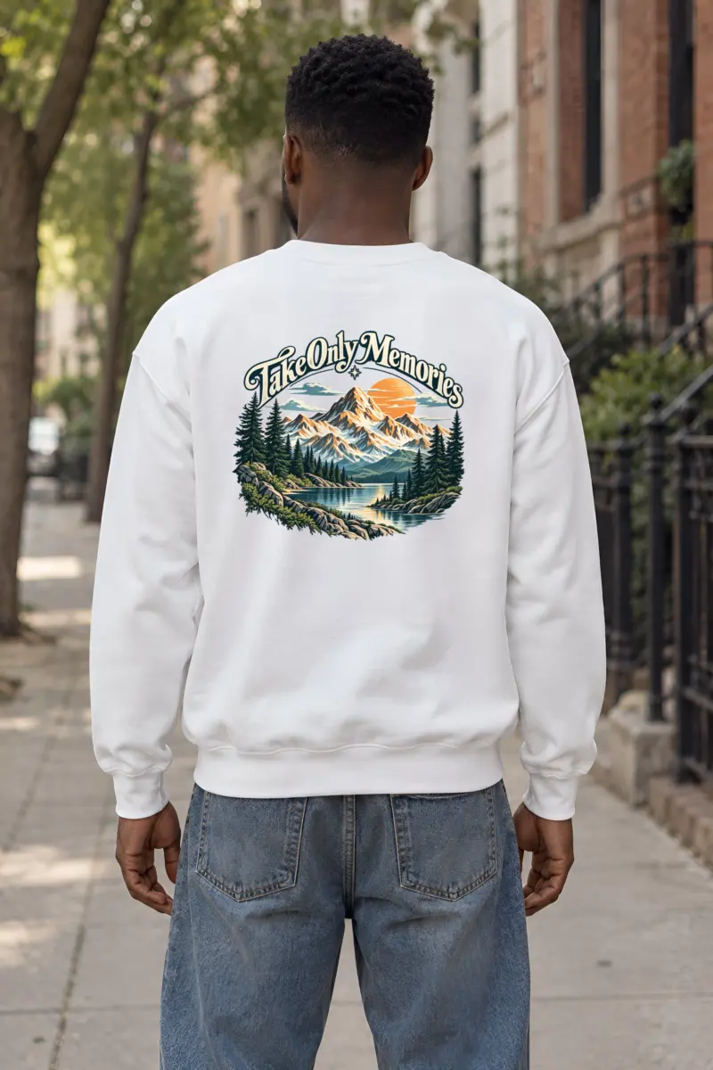 "Take Only Memories" Heavy Blend Unisex Crewneck Sweatshirt