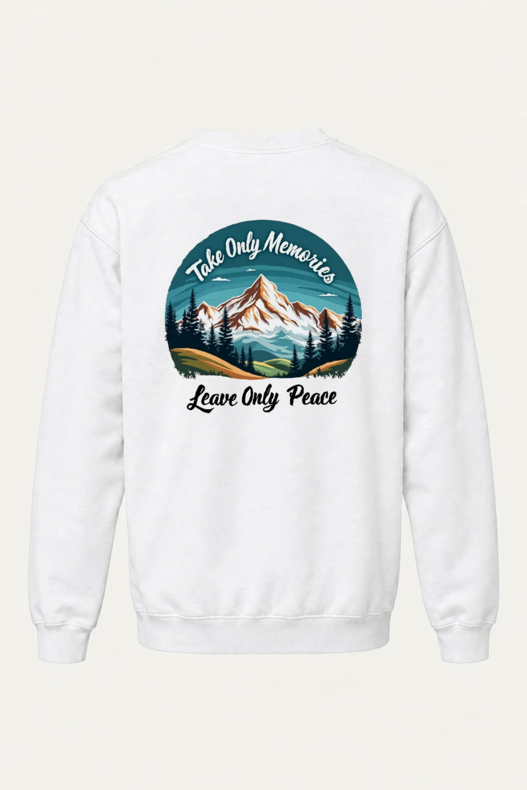 "Take Only Memories" Heavy Blend Unisex Crewneck Sweatshirt | Gildan 18000