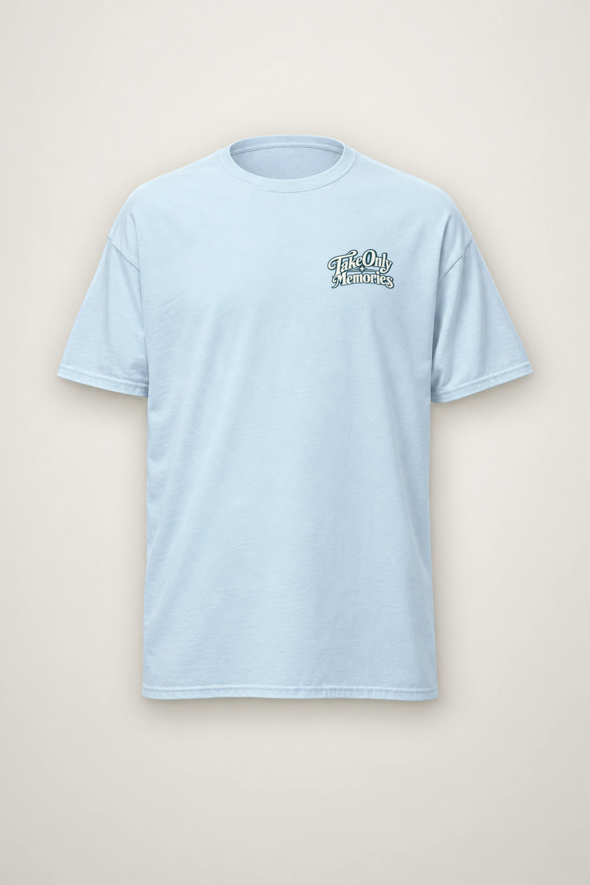 "Take Only Memories" Heavyweight Unisex Crewneck T-shirt