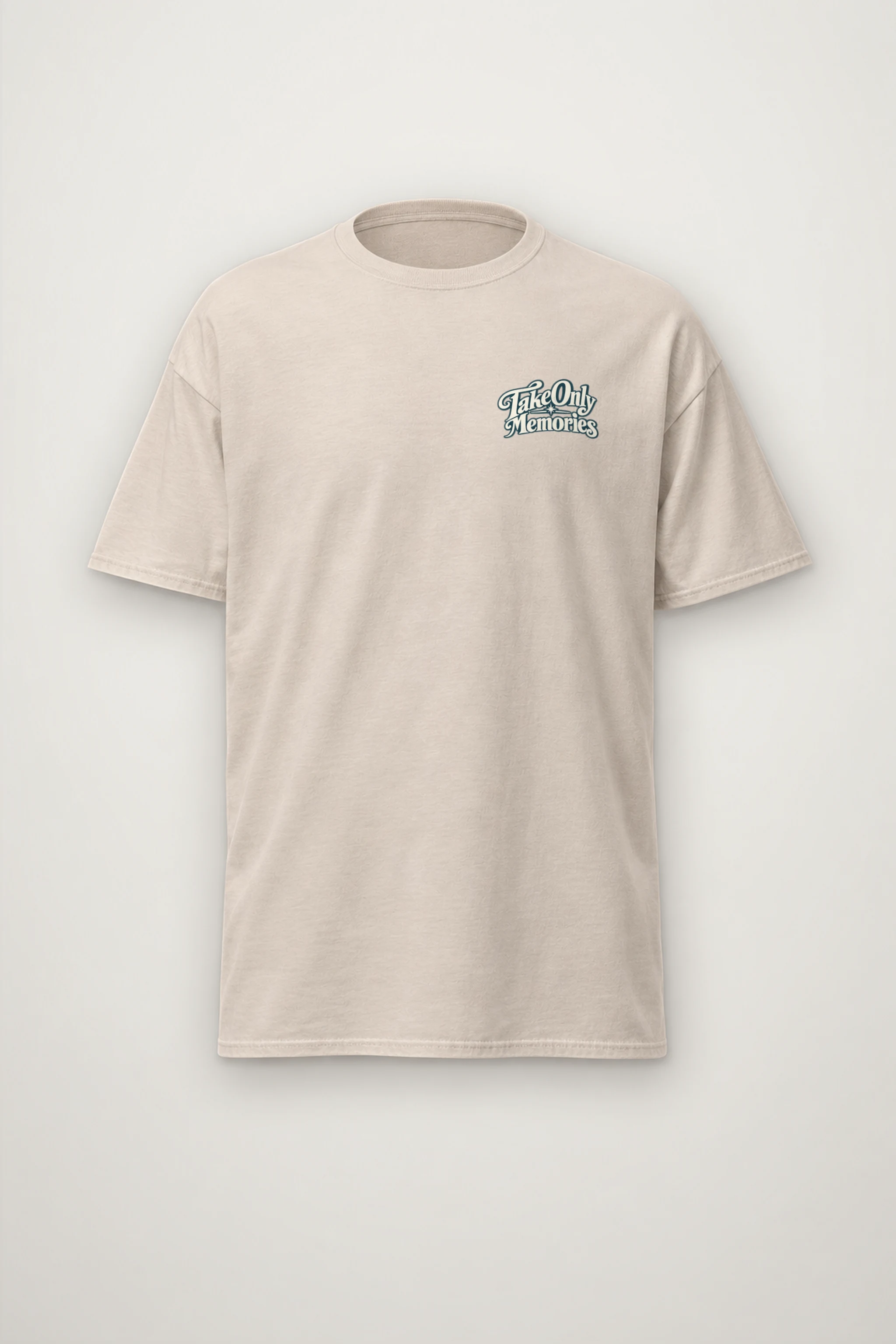 "Take Only Memories" Heavyweight Unisex Crewneck T-shirt