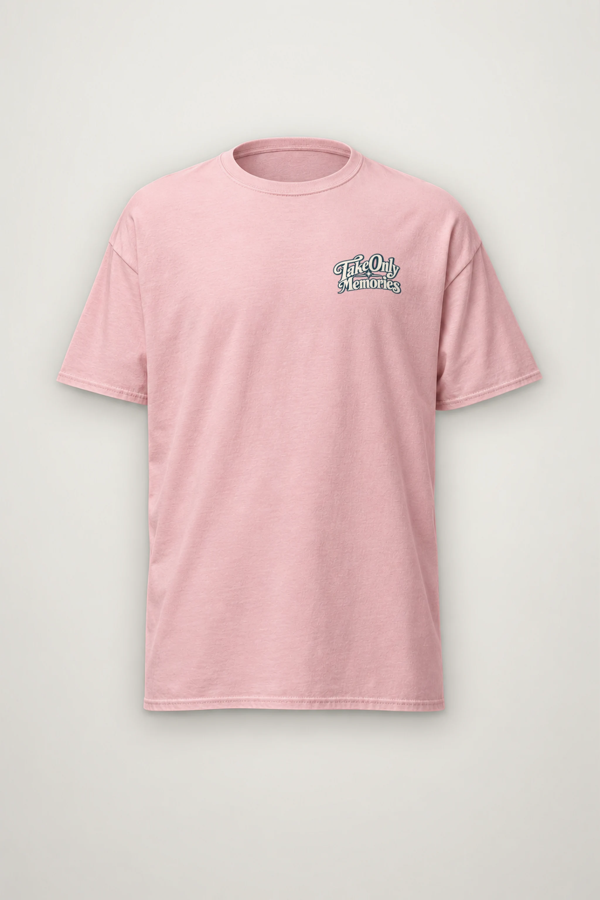 "Take Only Memories" Heavyweight Unisex Crewneck T-shirt
