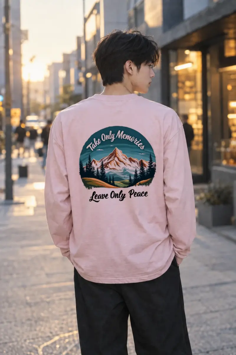 “Take Only Memories” Unisex Longsleeve T-shirt | Gildan 2400