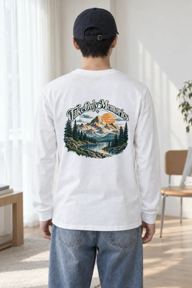"Take Only Memories" Unisex Longsleeve T-shirt