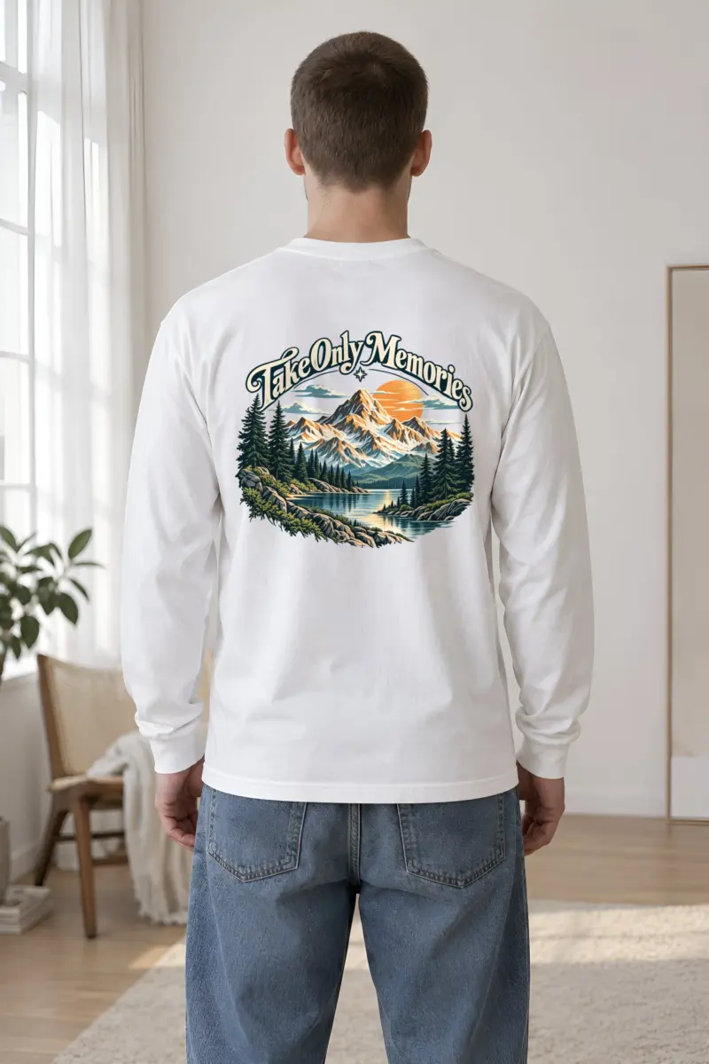 "Take Only Memories" Unisex Longsleeve T-shirt