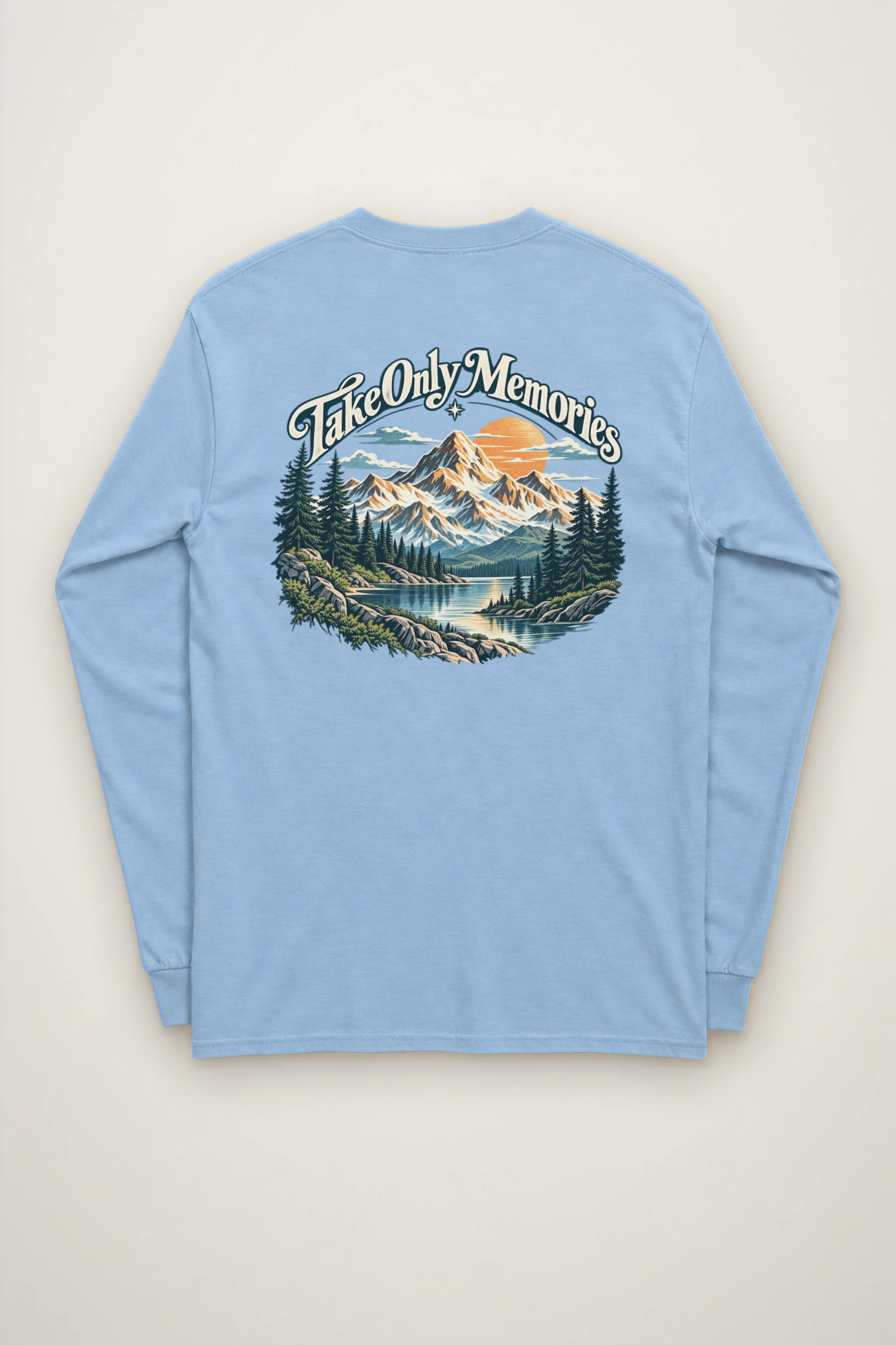 "Take Only Memories" Unisex Longsleeve T-shirt