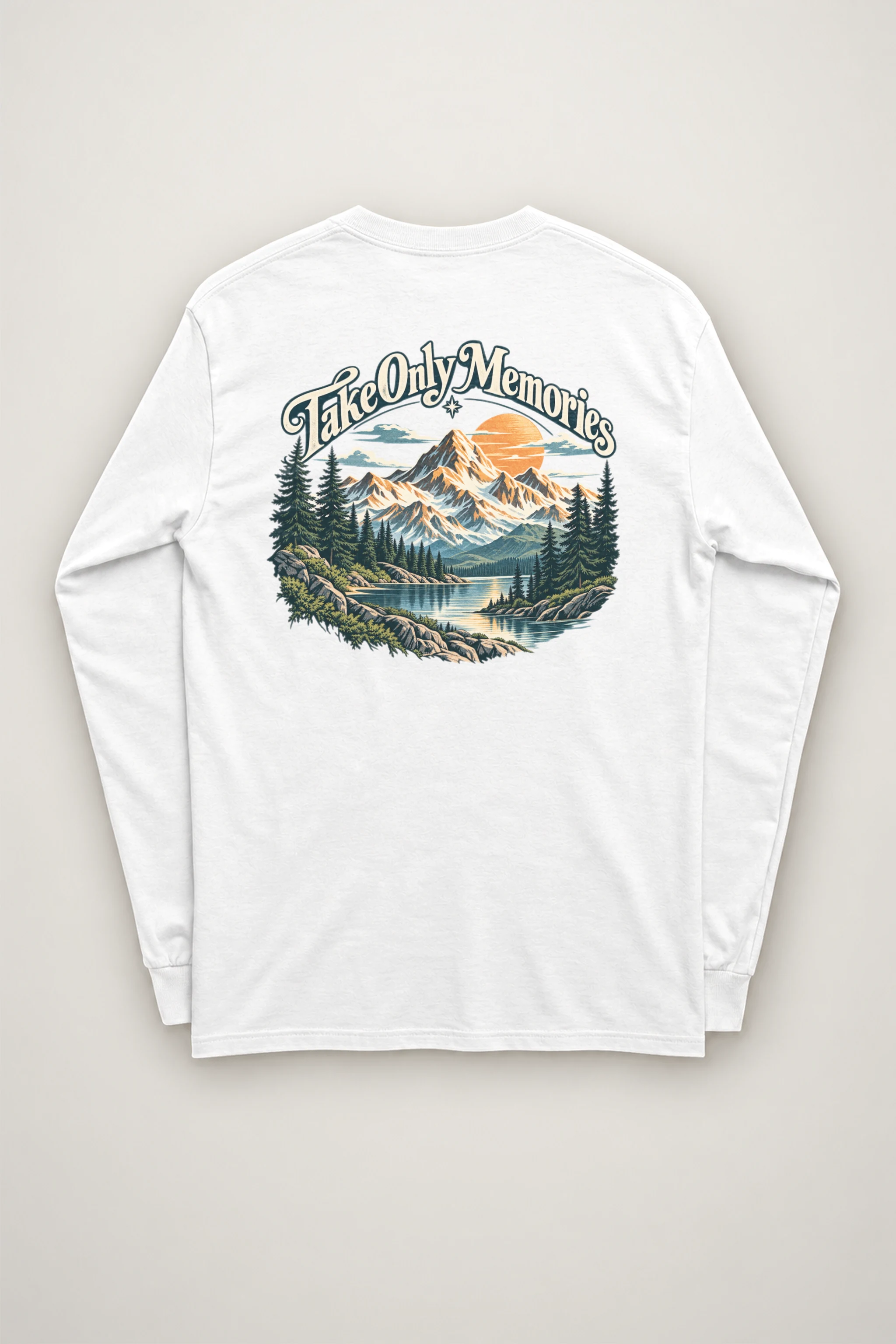 "Take Only Memories" Unisex Longsleeve T-shirt