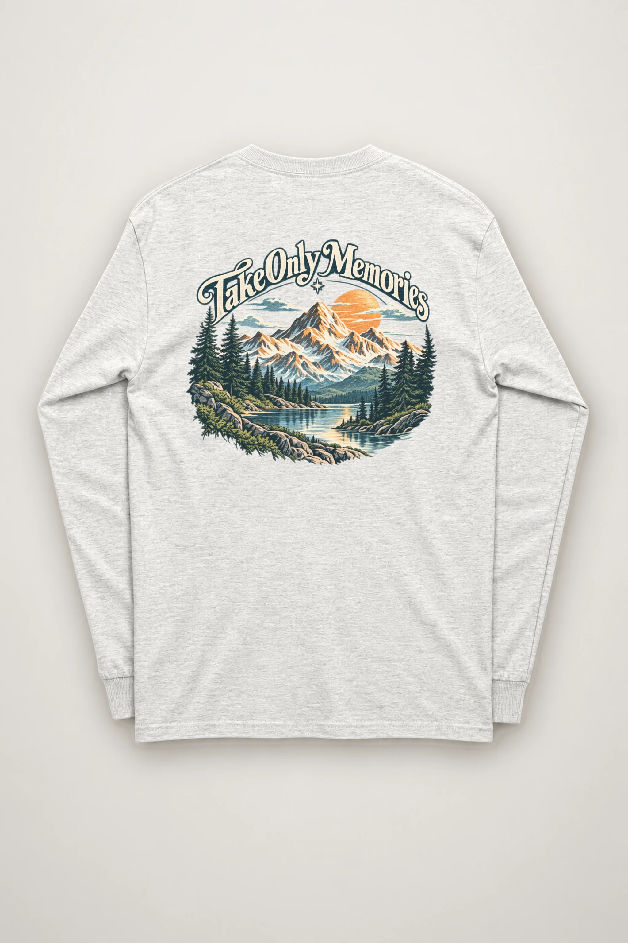 "Take Only Memories" Unisex Longsleeve T-shirt