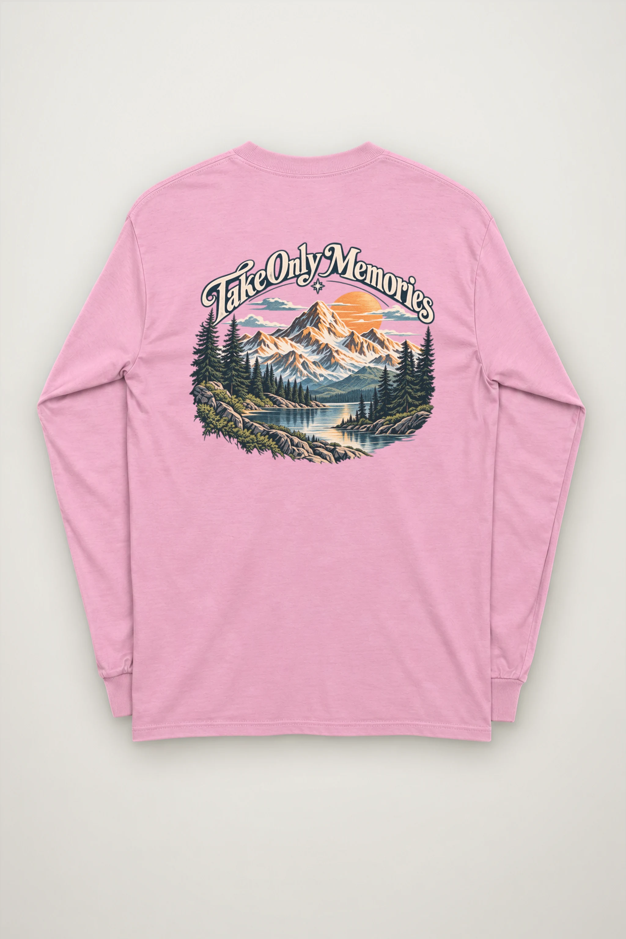 "Take Only Memories" Unisex Longsleeve T-shirt