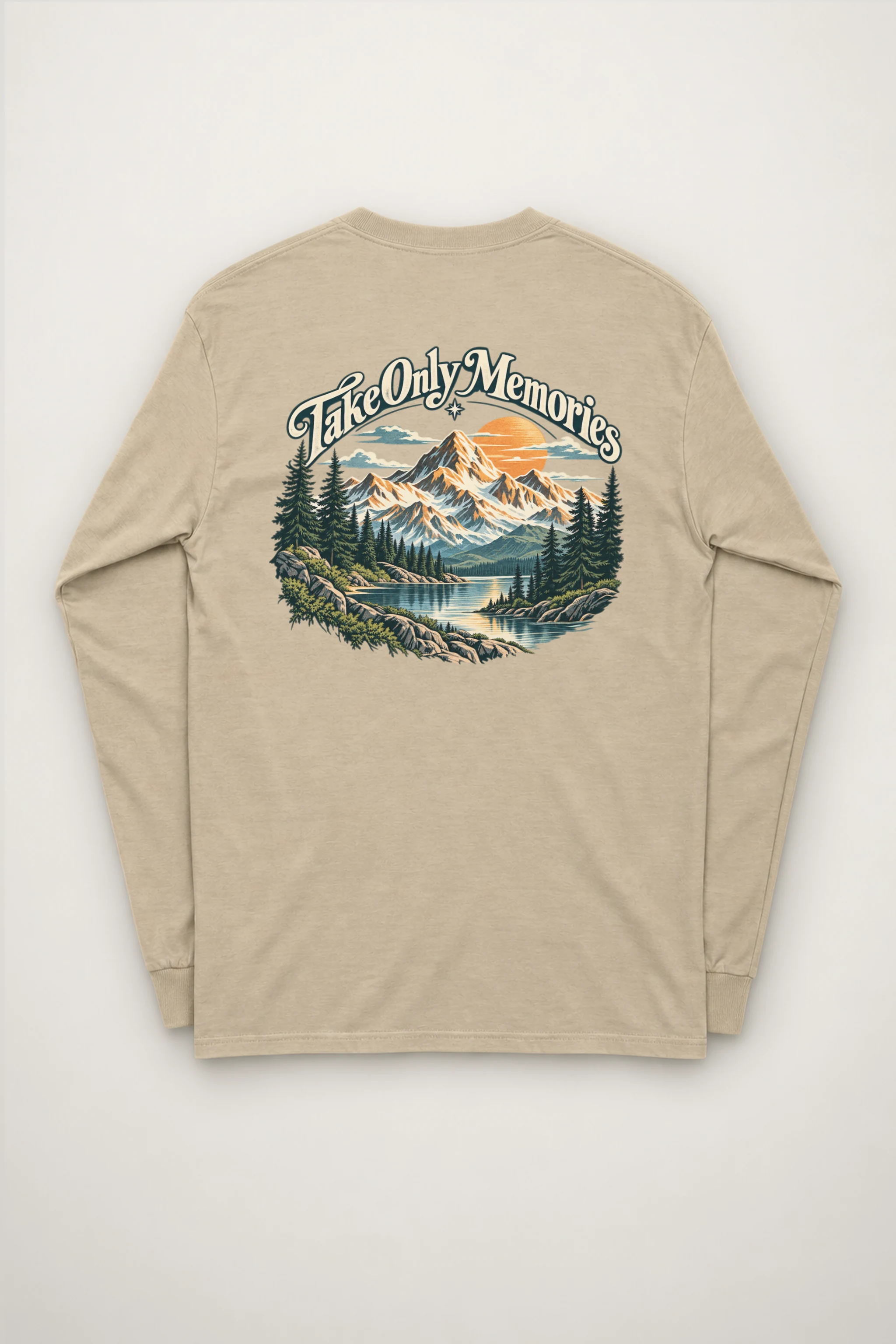"Take Only Memories" Unisex Longsleeve T-shirt