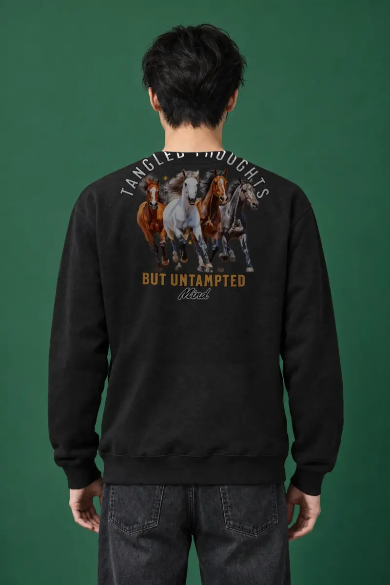 "Tangled Thoughts" Heavy Blend Unisex Crewneck Sweatshirt