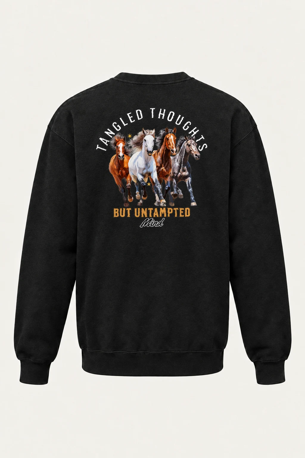 "Tangled Thoughts" Heavy Blend Unisex Crewneck Sweatshirt | Gildan 18000
