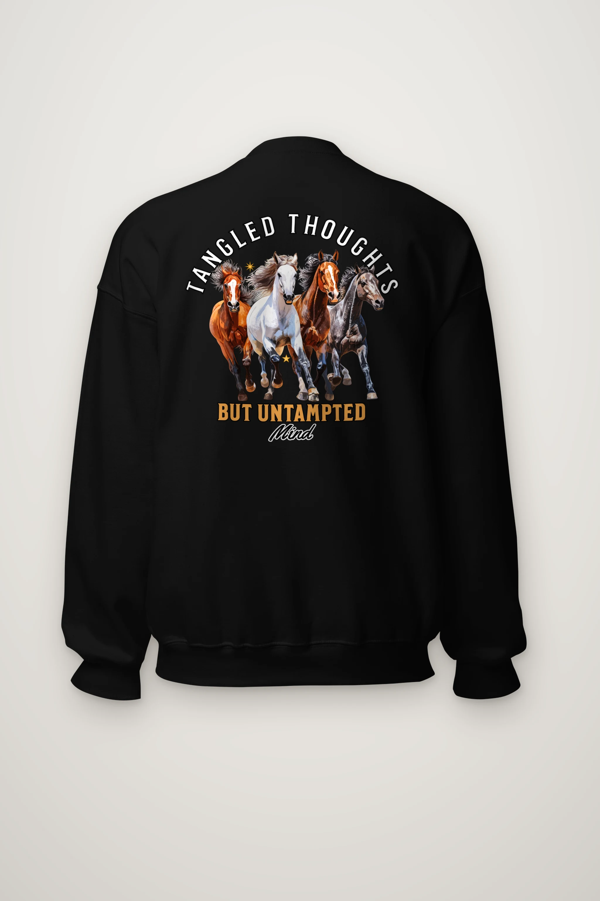 "Tangled Thoughts" Heavy Blend Unisex Crewneck Sweatshirt