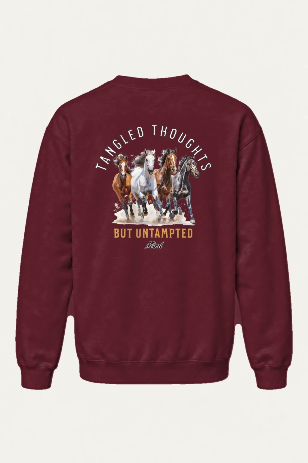 "Tangled Thoughts" Heavy Blend Unisex Crewneck Sweatshirt | Gildan 18000