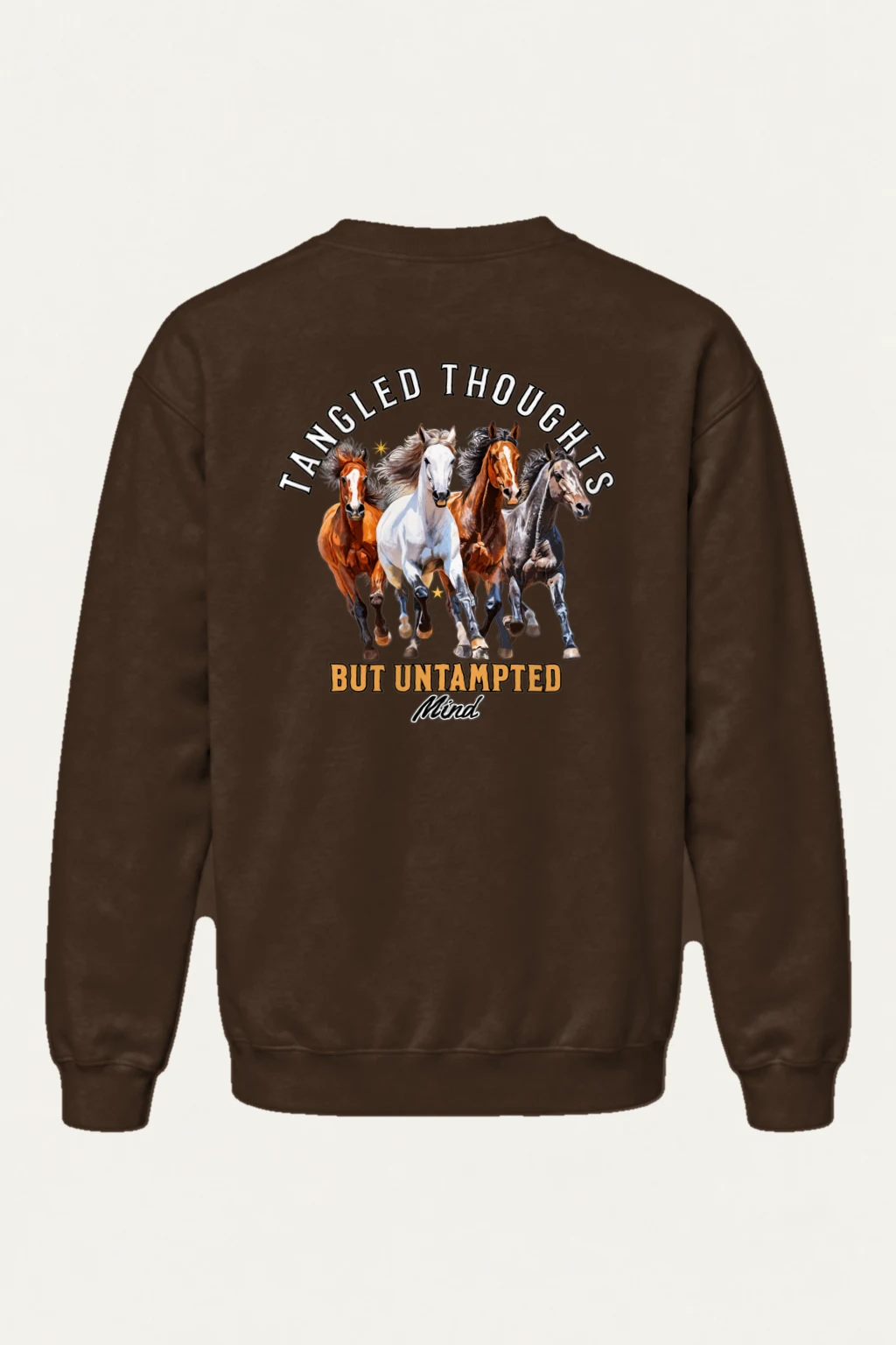 "Tangled Thoughts" Heavy Blend Unisex Crewneck Sweatshirt | Gildan 18000