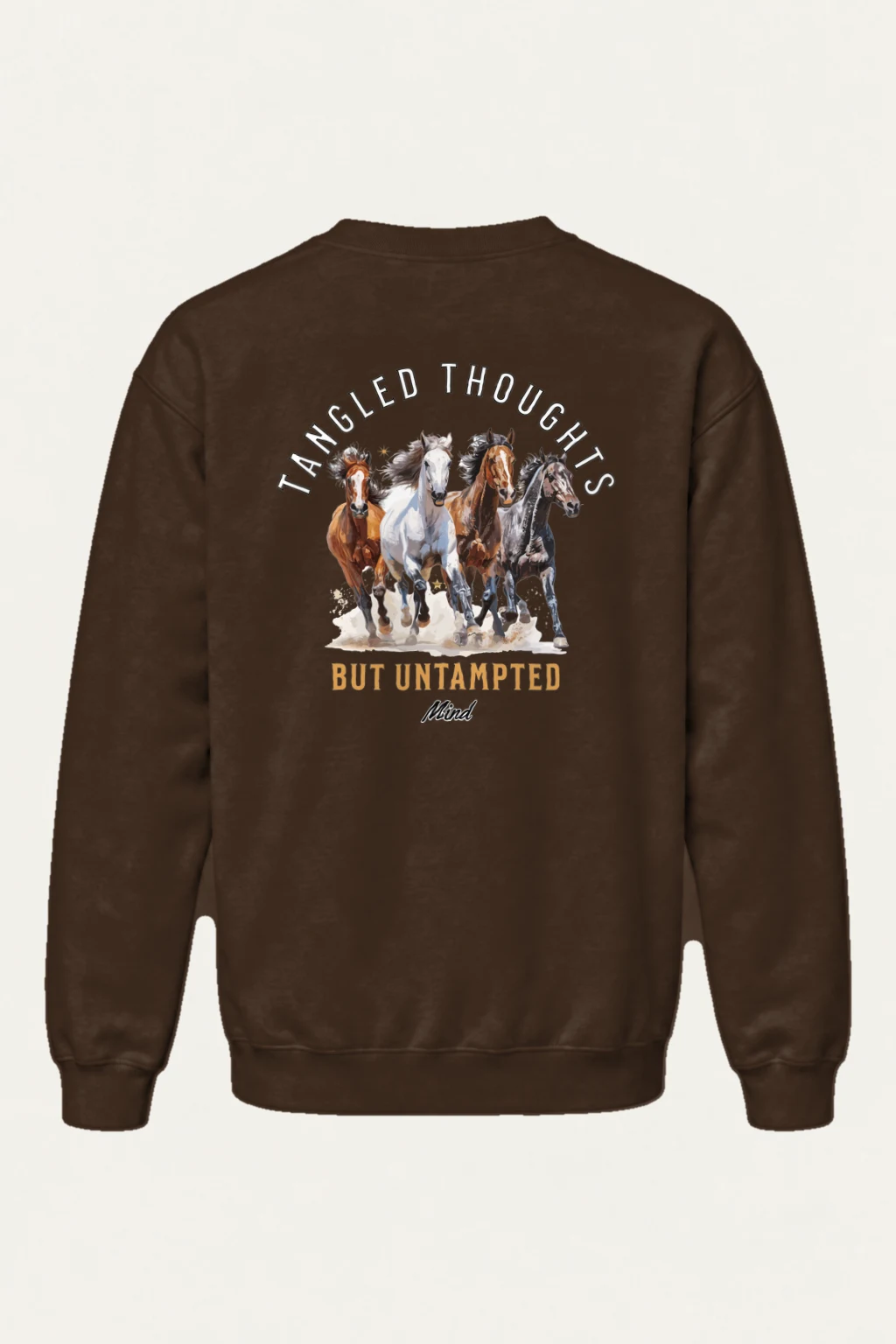 "Tangled Thoughts" Heavy Blend Unisex Crewneck Sweatshirt | Gildan 18000