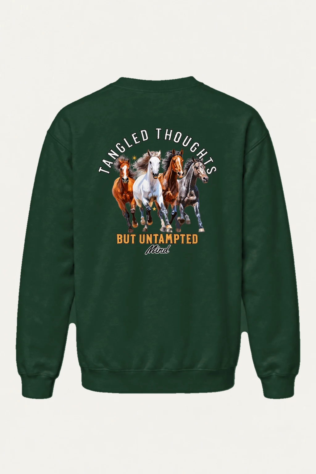 "Tangled Thoughts" Heavy Blend Unisex Crewneck Sweatshirt | Gildan 18000