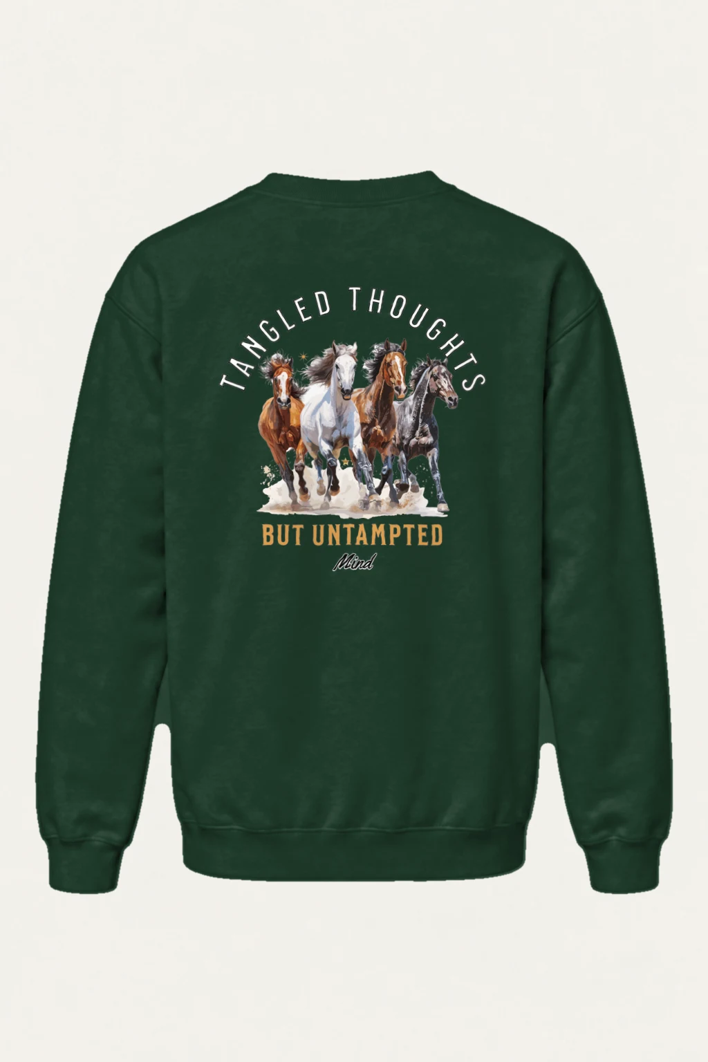 "Tangled Thoughts" Heavy Blend Unisex Crewneck Sweatshirt | Gildan 18000