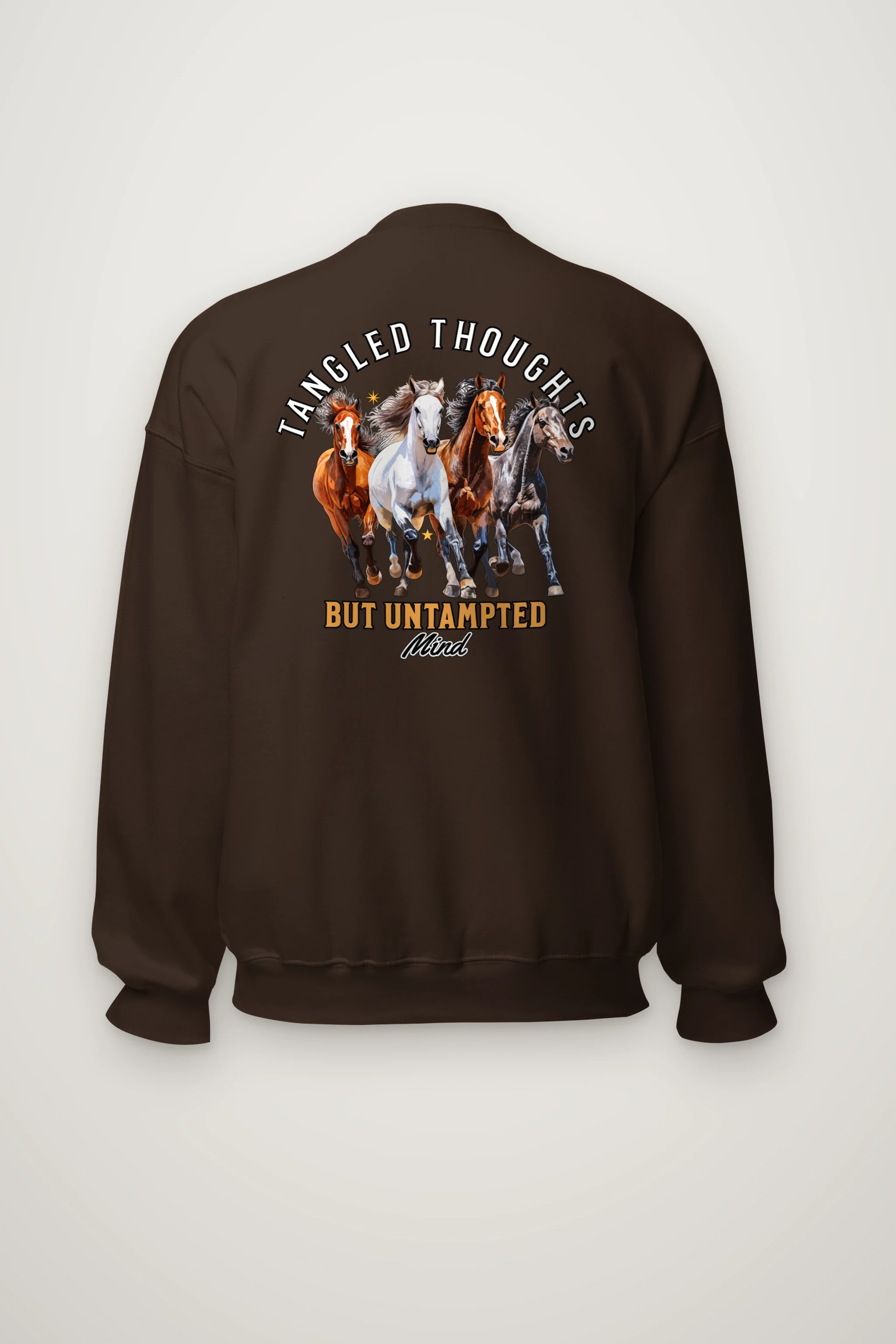 "Tangled Thoughts" Heavy Blend Unisex Crewneck Sweatshirt
