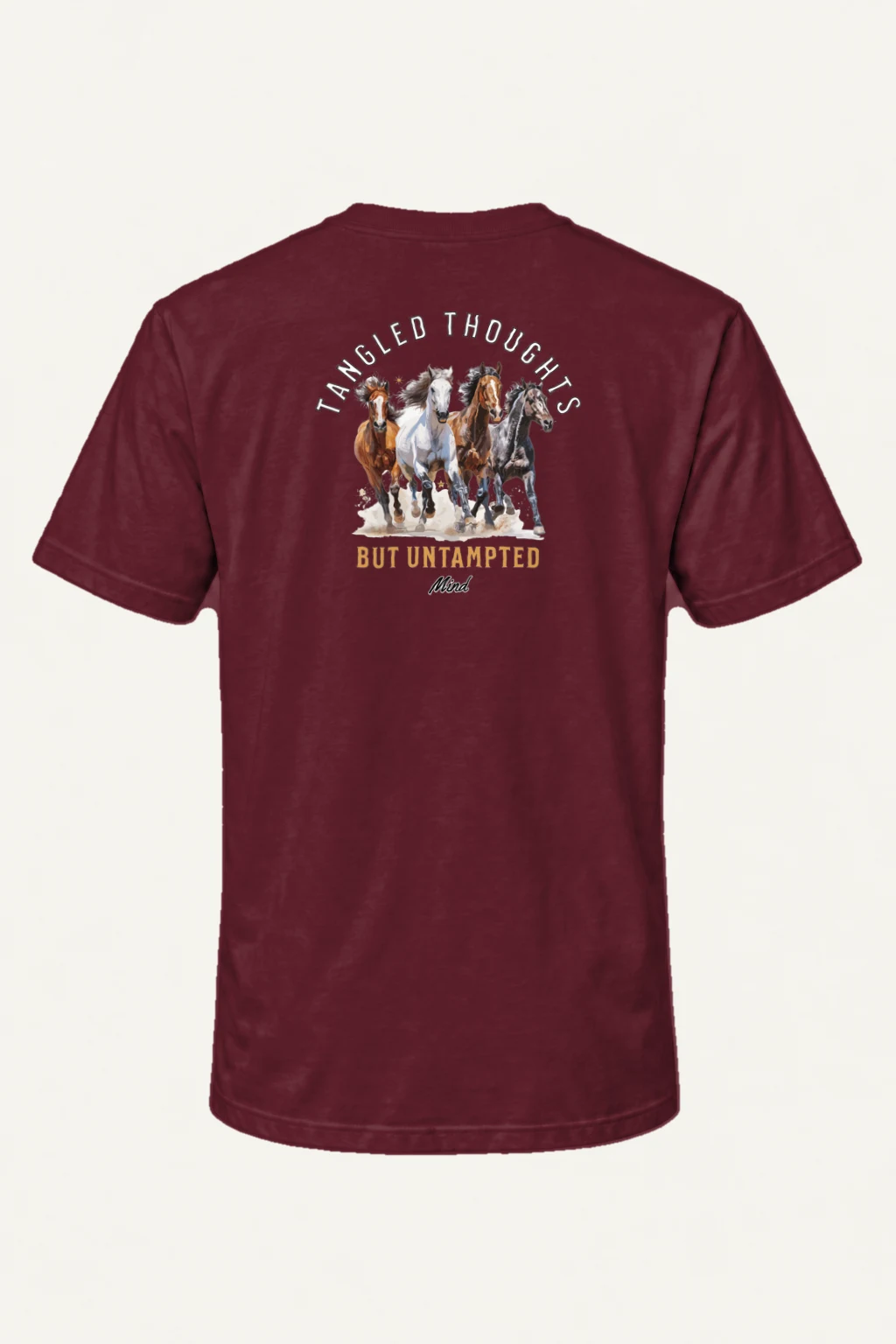 "Tangled Thoughts" Heavyweight Unisex Crewneck T-shirt | Gildan 5000