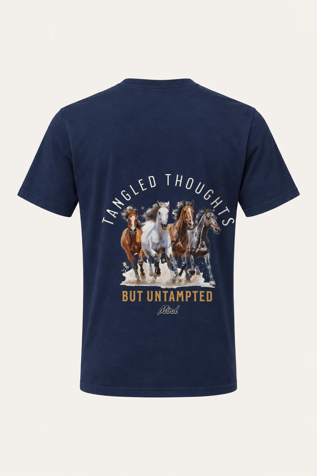 "Tangled Thoughts" Heavyweight Unisex Crewneck T-shirt | Gildan 5000