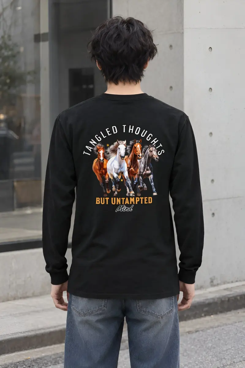 "Tangled Thoughts" Unisex Longsleeve T-shirt