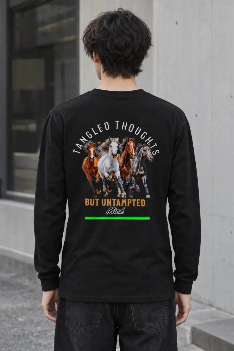 "Tangled Thoughts" Unisex Longsleeve T-shirt | Gildan 2400
