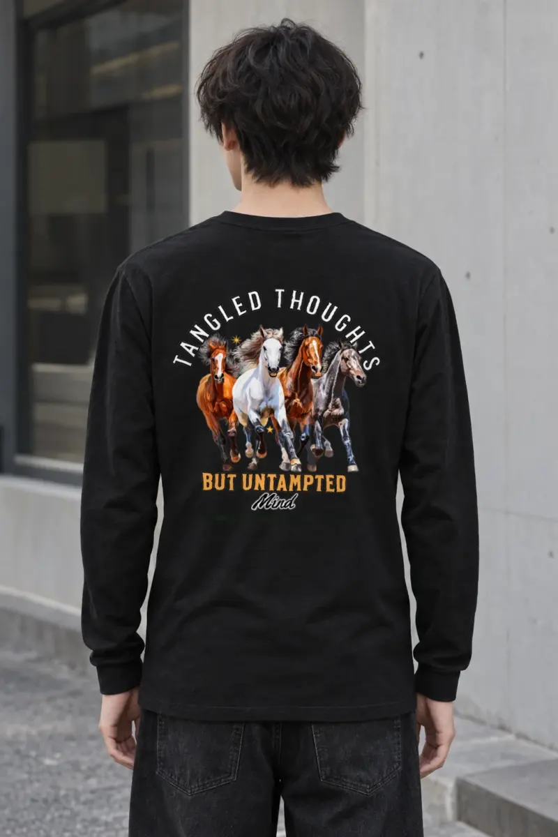 "Tangled Thoughts" Unisex Longsleeve T-shirt