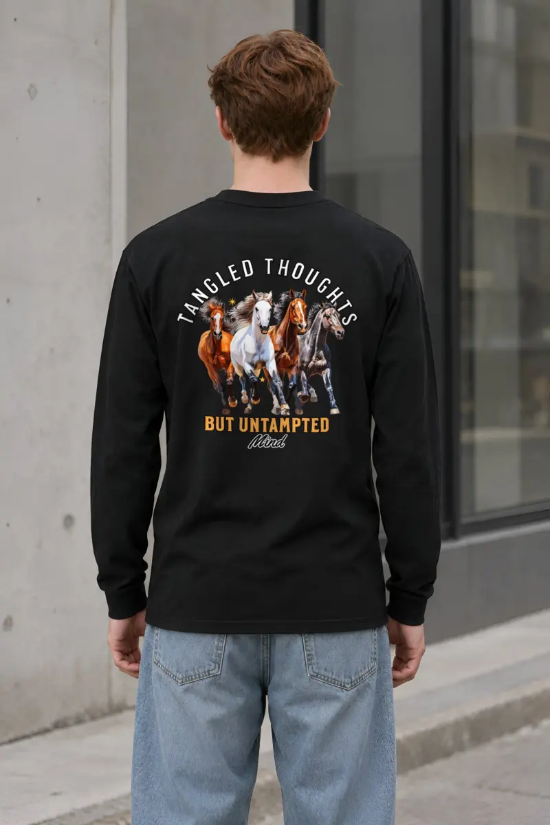 "Tangled Thoughts" Unisex Longsleeve T-shirt