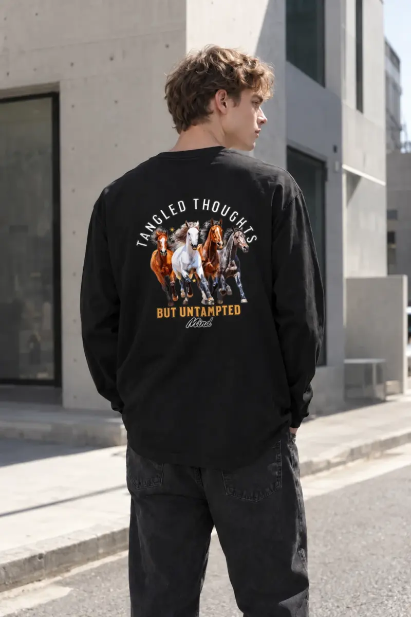 "Tangled Thoughts" Unisex Longsleeve T-shirt | Gildan 2400