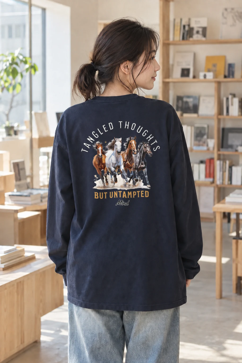 "Tangled Thoughts" Unisex Longsleeve T-shirt | Gildan 2400