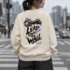 "Tap Over The Wall" Unisex Sponge Fleece Crewneck Sweatshirt | Bella + Canvas 3901