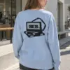 "Tape Stack Study" Unisex Longsleeve T-shirt | Gildan 2400