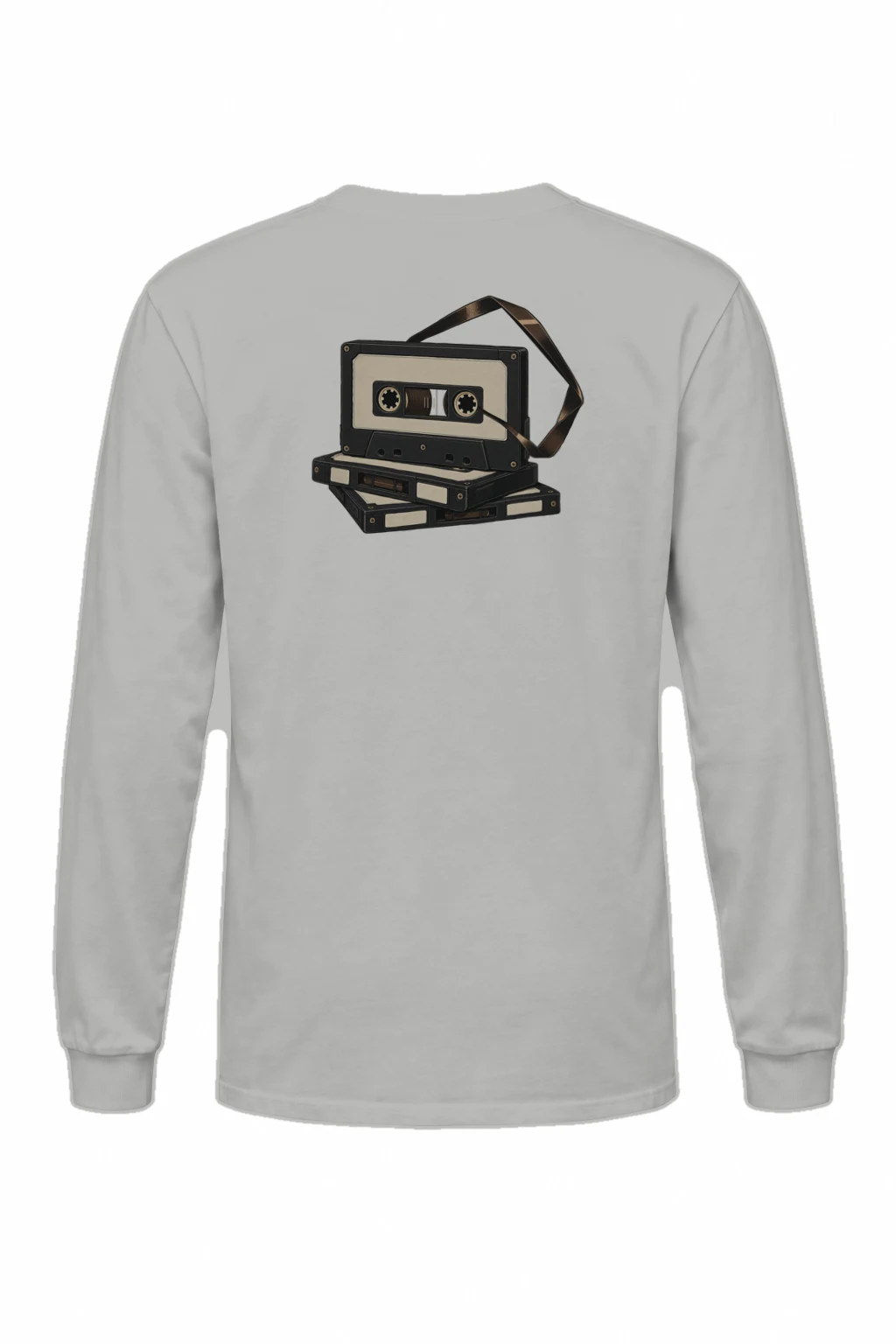 "Tape Stack Study" Unisex Longsleeve T-shirt | Gildan 2400