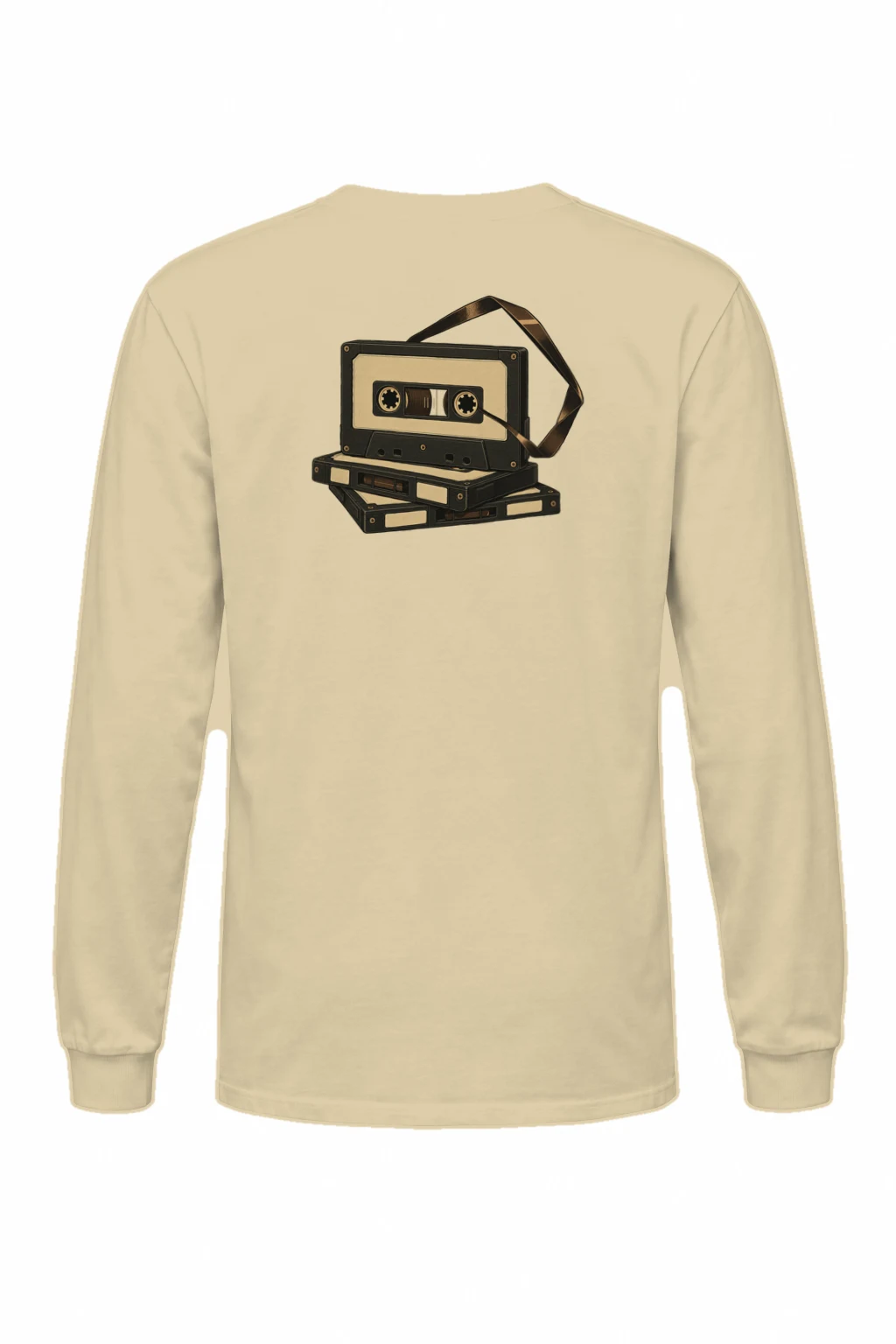 "Tape Stack Study" Unisex Longsleeve T-shirt | Gildan 2400