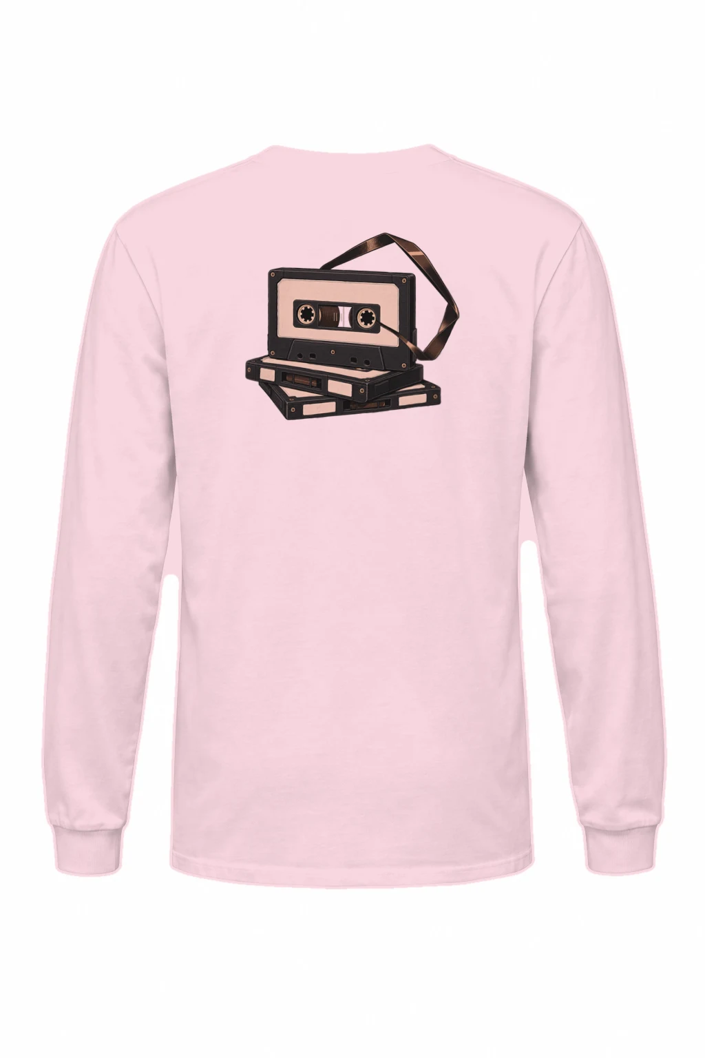 "Tape Stack Study" Unisex Longsleeve T-shirt | Gildan 2400