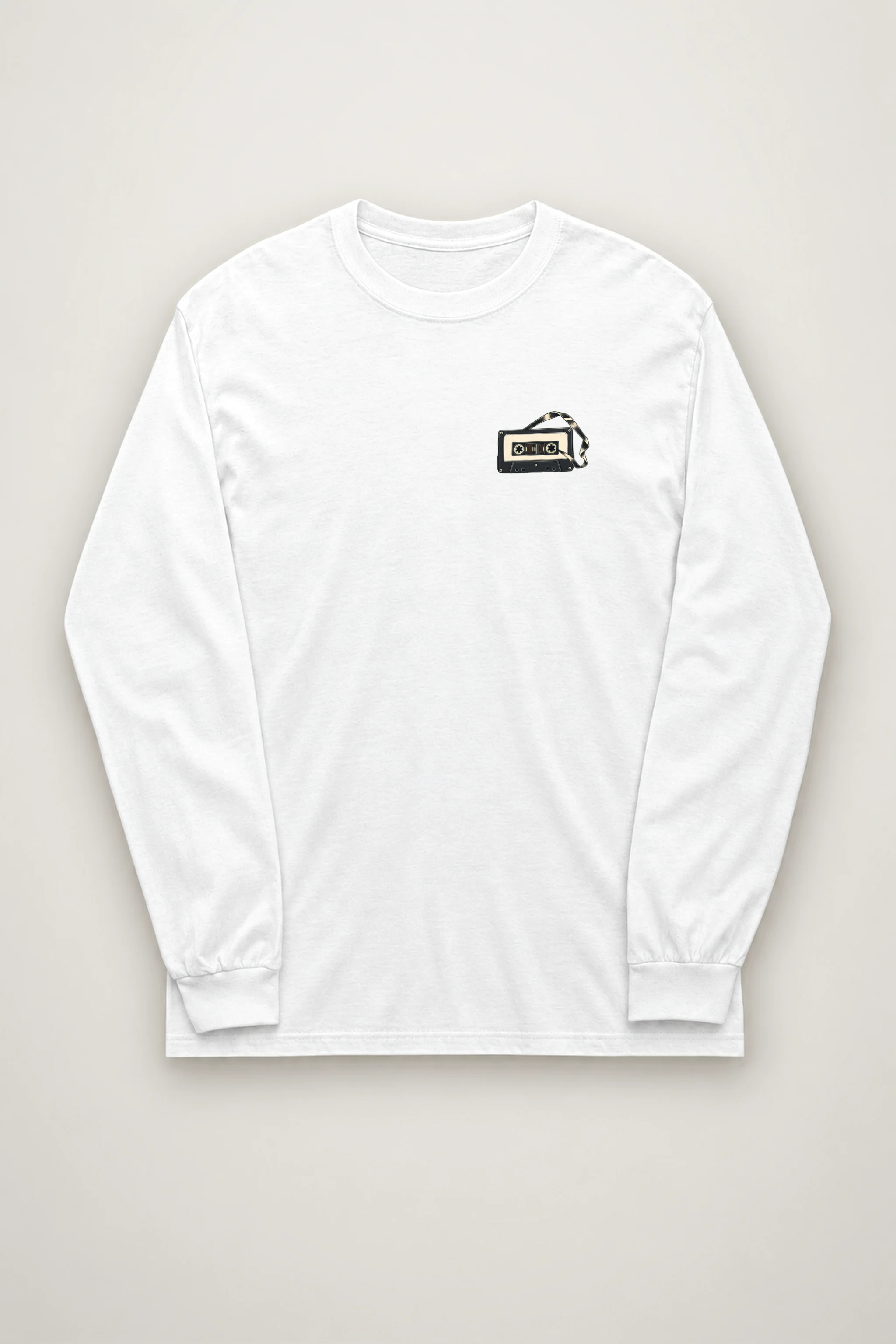 "Tape Stack Study" Unisex Longsleeve T-shirt