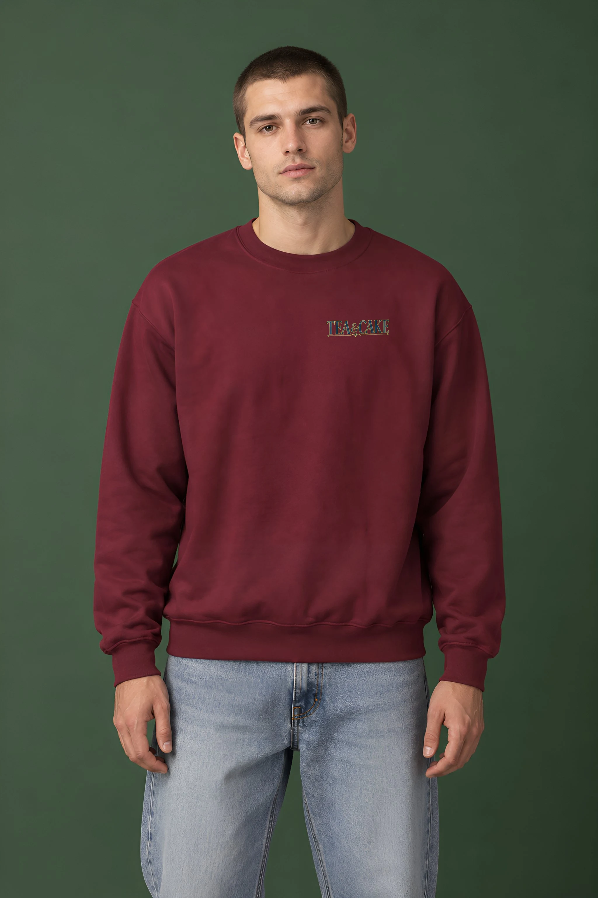 "Tea & Cake" 1 Crewneck Sweatshirt