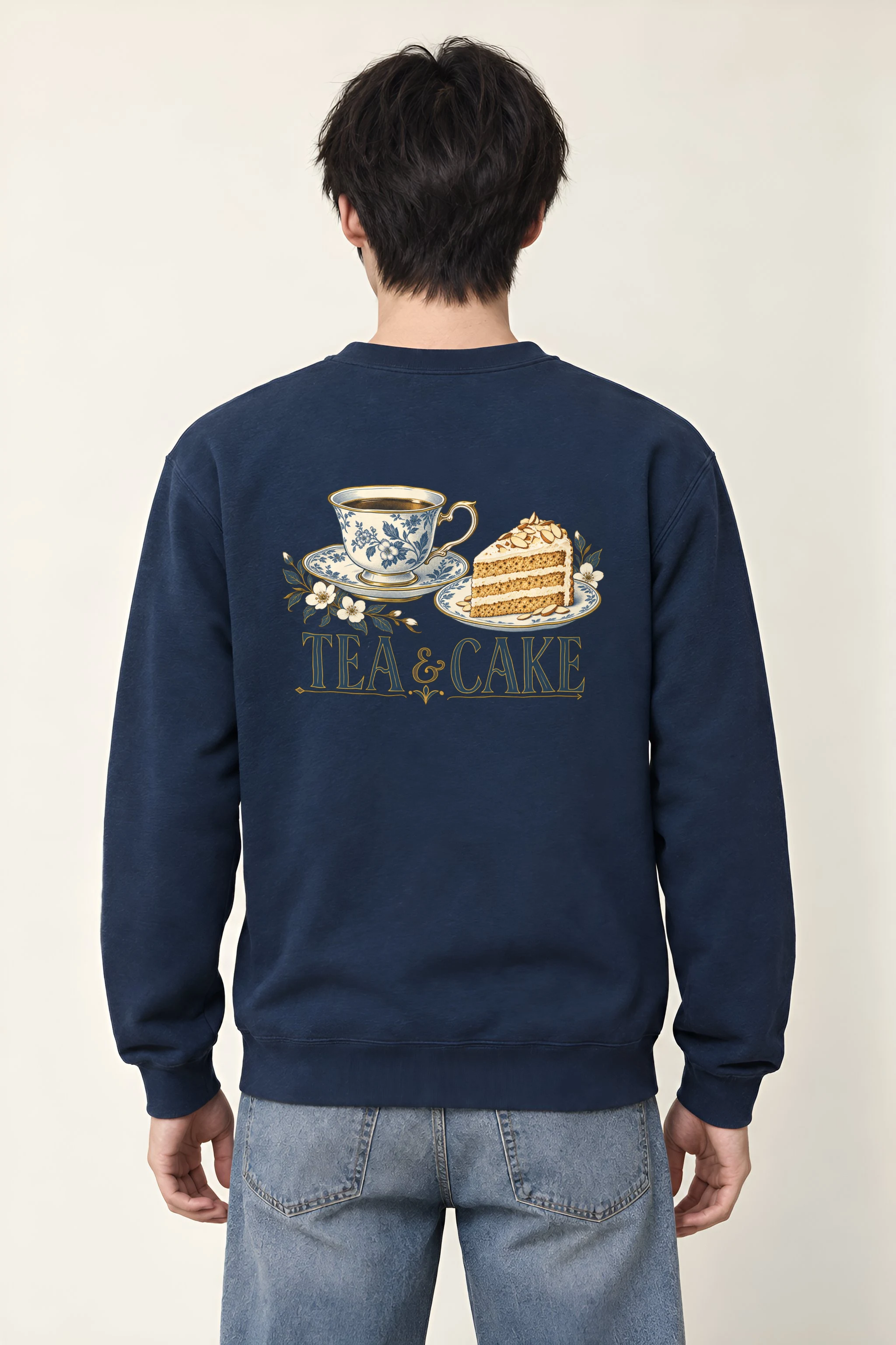 "Tea & Cake" 1 Crewneck Sweatshirt